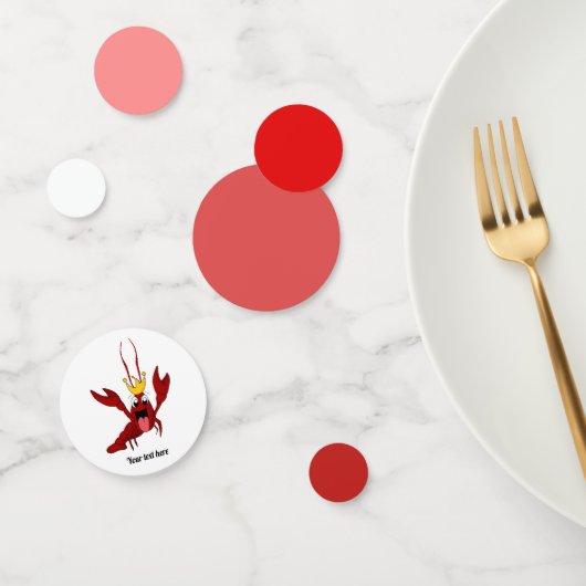 ザリガニ年間家族懇親会パーティー コンフェッティ (グループ)