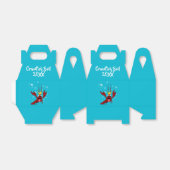 ザリガニ年間家族懇親会パーティー フェイバーボックス (折り畳みなし)