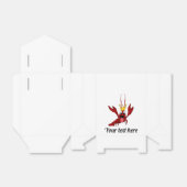 ザリガニ年間家族懇親会パーティー フェイバーボックス (折り畳みなし)