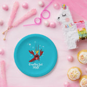 ザリガニ年間家族懇親会パーティー ペーパープレート (パーティー)