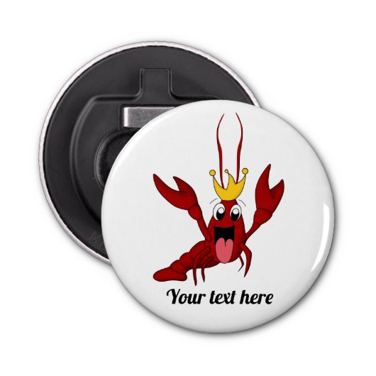 ザリガニ年間家族懇親会パーティー 栓抜き (正面)