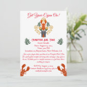 ザリガニ招待状を煮沸 – ケージャンをゲット！ 招待状 (スタンド正面)