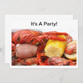 ザリガニ招待 招待状 (正面/裏面)