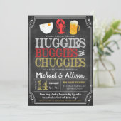 ザリガニ煮沸ベビーシャワー招待状 招待状 (スタンド正面)