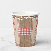 ザリガニ煮沸ロブスター卒業素朴会 紙コップ (左)