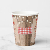 ザリガニ煮沸ロブスター卒業素朴会 紙コップ (右)