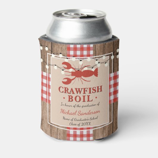 ザリガニ煮沸ロブスター卒業素朴会 缶クーラー (缶裏面)