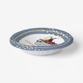 ザリガニ煮沸卒業パーティー ペーパーボウル (傾斜あり)