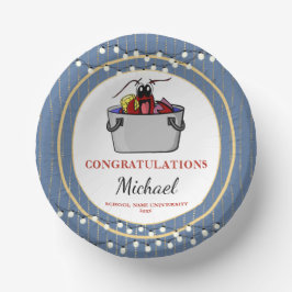 ザリガニ煮沸卒業パーティー ペーパーボウル