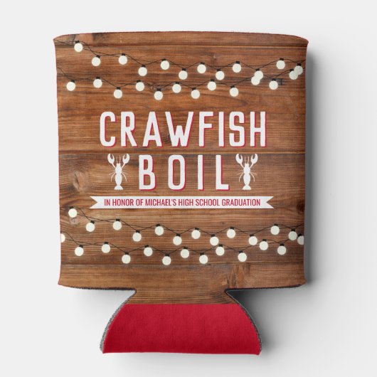 ザリガニ煮沸卒業生誕生会 缶クーラー (裏面)