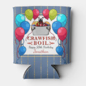 ザリガニ煮沸誕生日シーフードパーティー 缶クーラー (正面)