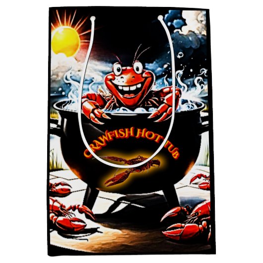 ザリガニ熱タブ ミディアムペーパーバッグ (正面)