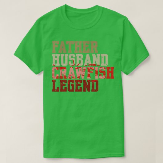 ザリガニ神父の伝説ザリガニ神父 Tシャツ (デザイン正面)