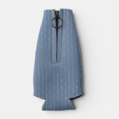 ザリガニ魚介類ボイルブルー金ゴールド卒業パーティー ボトルクーラー (裏面)