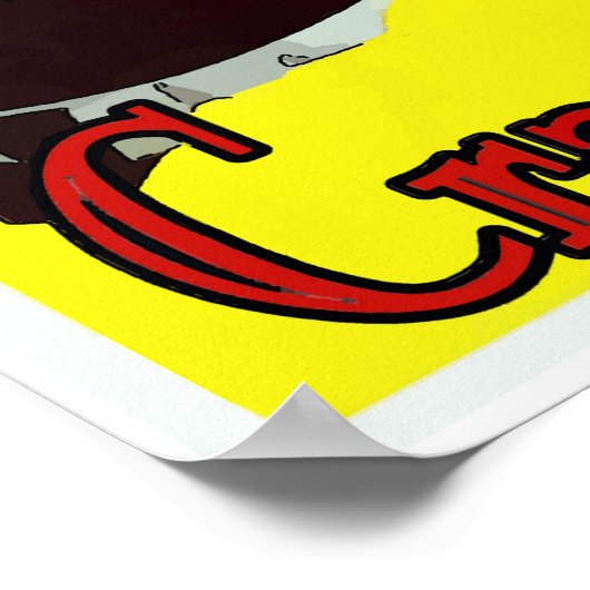 ザリガニ:ゆで皿 ポスター (角)