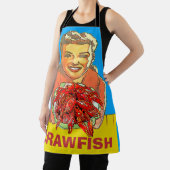 ザリガニ、ザリガニ追加文字、エプロン エプロン (インサイチュ)