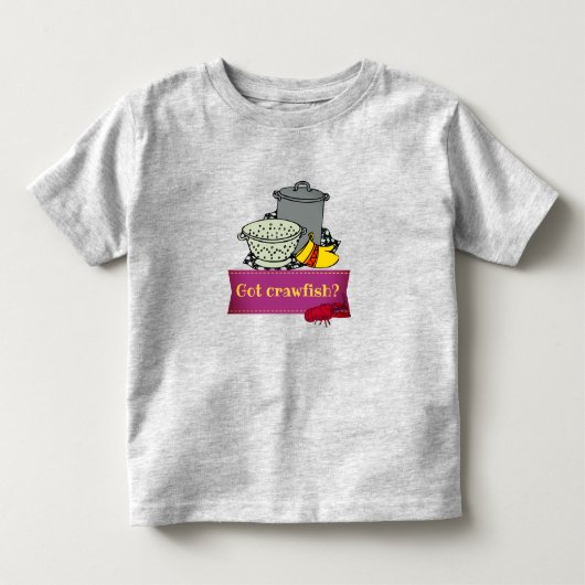 ザリガニ トドラーTシャツ (正面)