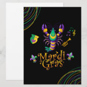 ザリガニ/トランペット/マスク/（紋章の）フラ・ダ・リマルディグラ シーズンカード (正面/裏面)