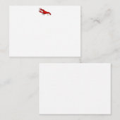 ザリガニ ノートカード (正面/裏面)