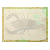 ザリガニ ノートパッド (正面)