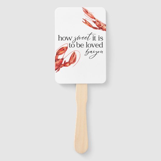 ザリガニ ハンドファン (正面)