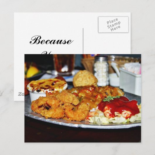 ザリガニ ポストカード (正面/裏面)