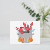 ザリガニ ポストカード (スタンド正面)