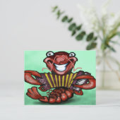 ザリガニ ポストカード (スタンド正面)