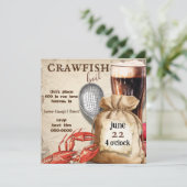 ザリガニ |マッドバグとビールのパーティー 招待状 (スタンド正面)