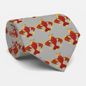 ザリガニ（紋章の）フラ・ダ・リ ネクタイ (ロール)