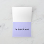 ザリスズツリーハウスハッピーバースデーカード カード (内部)