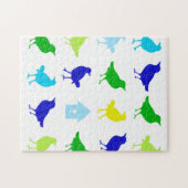 ザリス絵画チャリアによる着色鳥の数 ジグソーパズル (横)