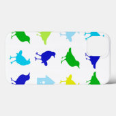 ザリス絵画チャリアによる着色鳥の数 Case-Mate iPhoneケース (裏面 (横))