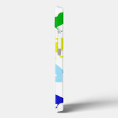 ザリス絵画チャリアによる着色鳥の数 Case-Mate iPhoneケース (裏面 / 左)
