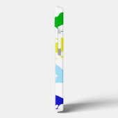 ザリス絵画チャリアによる着色鳥の数 Case-Mate iPhoneケース (裏面 / 左)