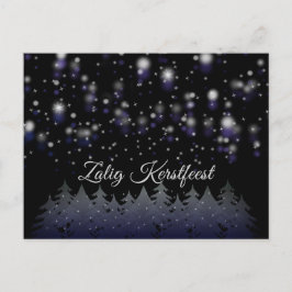 ザリッグカーストフェストオランダクリスマススターリーナイトスノー シーズンポストカード
