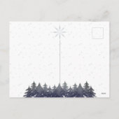 ザリッグカーストフェストオランダクリスマススターリーナイトスノー シーズンポストカード (裏面)