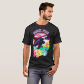ザリッチオルカキラークジラミーム Tシャツ (正面フル)