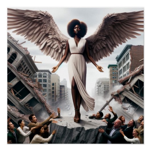 ザリトリビューション落ちたエンジェル ポスター (正面)