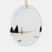 ザリトルキツネ セラミックオーナメント (右)