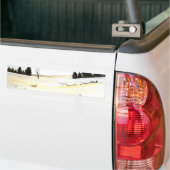 ザリトルキツネ バンパーステッカー (トラック上)