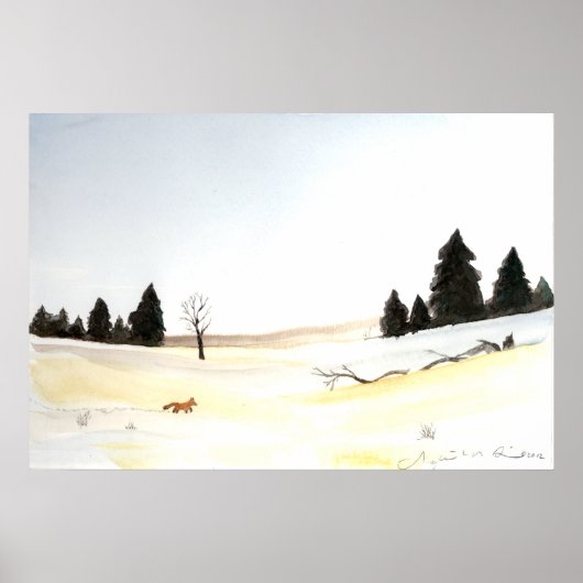 ザリトルキツネ ポスター (正面)