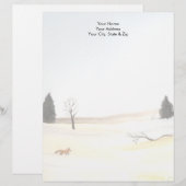 ザリトルキツネ レターヘッド (正面/裏面)