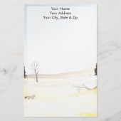 ザリトルキツネ 便箋 (正面)