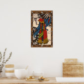 ザリトルドリーマー – ジプシー占い師 ポスター (キッチン)