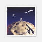 ザリトルプリンスデジタルアート紙ナプキン スタンダードカクテルナプキン (正面)