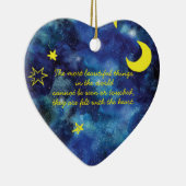 ザリトルプリンス引用文セラミックオーナメント セラミックオーナメント (右)