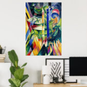 ザリトルマウンテンヤギ、フランツ・マーク ポスター (ホームオフィス)