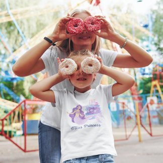 ザリトルマーメイドプリンセスかわいらし Tシャツ