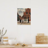 ザリトル通りバイヨハネス・フェルメール ポスター (キッチン)